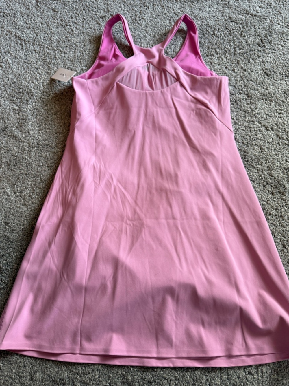 SPANX Pink Racerback Mini Dress - Picture 3 of 6